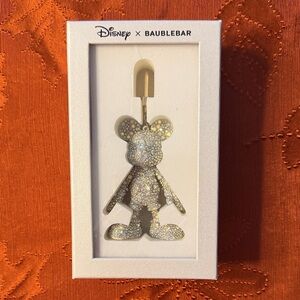 Disney Baublebar Mickey Keychain - Rhinestones
